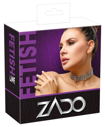 ZADO - Leder Halsfessel Kette