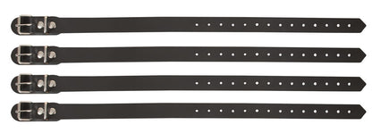 ZADO - Andreaskreuz - Wandkreuz mit Lederfesseln