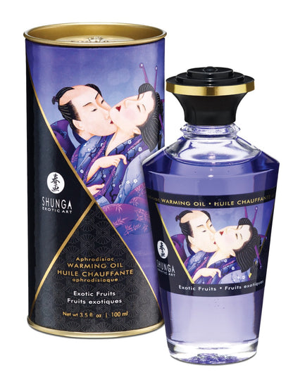 Shunga Erotic Art - Massageöl mit Wärmeeffekt