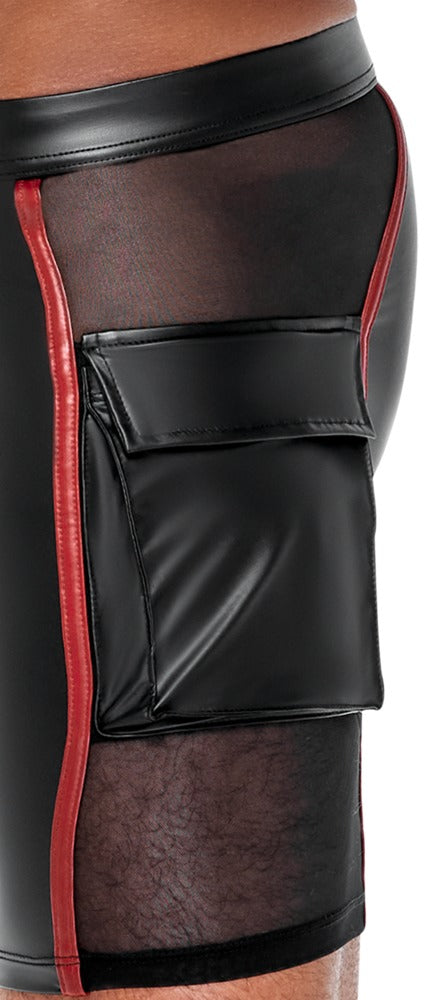 NEK - Herren Shorts Schwarz/Rot