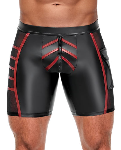 NEK - Herren Shorts Schwarz/Rot