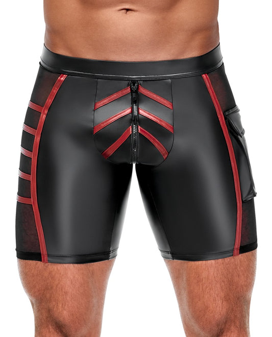 NEK - Herren Shorts Schwarz/Rot