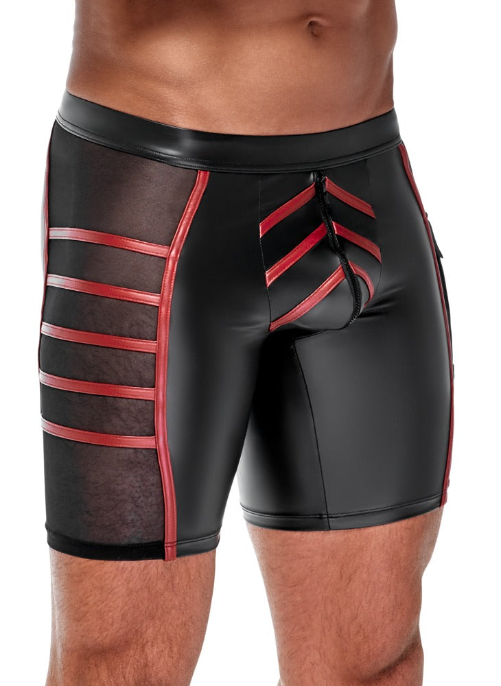 NEK - Herren Shorts Schwarz/Rot