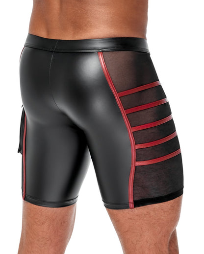 NEK - Herren Shorts Schwarz/Rot