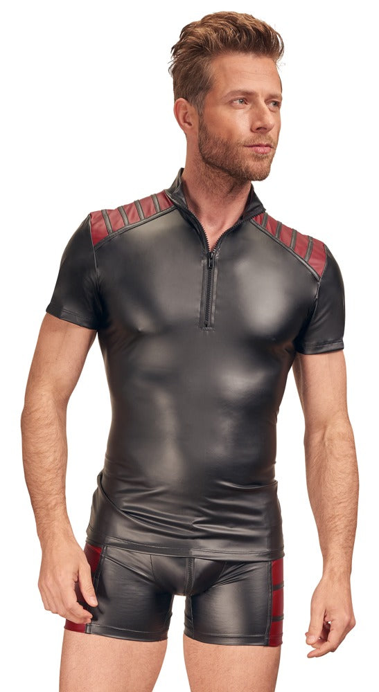 NEK - Elastisches Shirt im zweifarbigen Mattlook