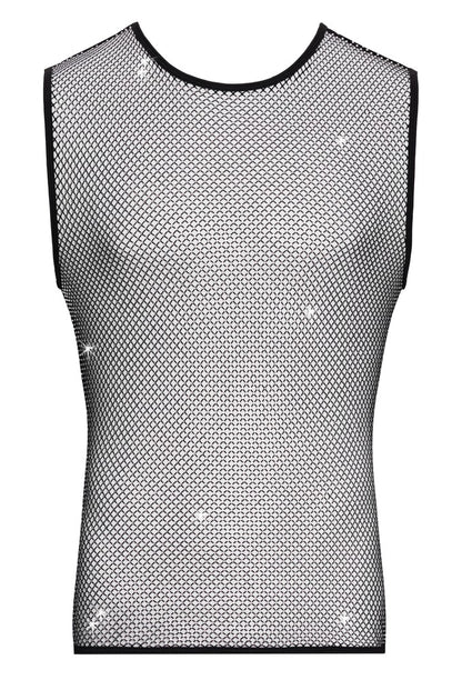 Ärmelloses Netz-Shirt für Herren