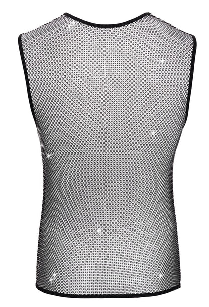 Ärmelloses Netz-Shirt für Herren