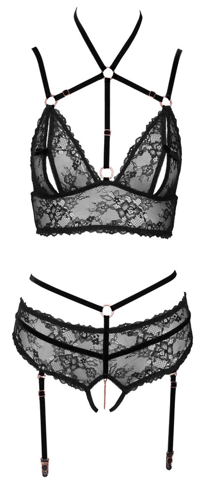 Abierta Fina - BH plus Straps-Slip