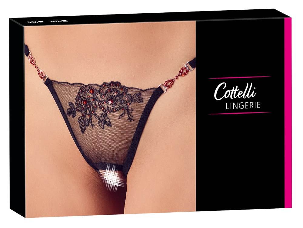 Cottelli - String rote Steine