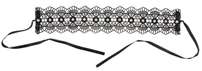 Cottelli - Stickereihalsband mit Strass