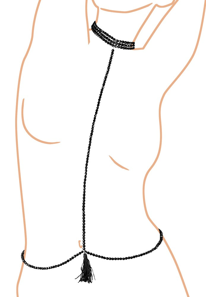 Cottelli - Halsband mit Bikinikette