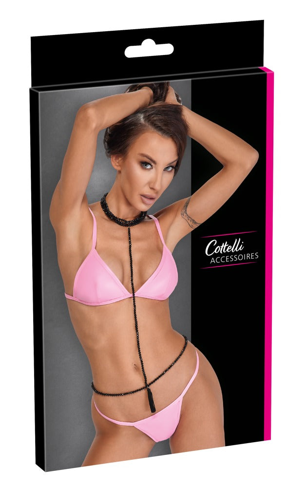 Cottelli - Halsband mit Bikinikette