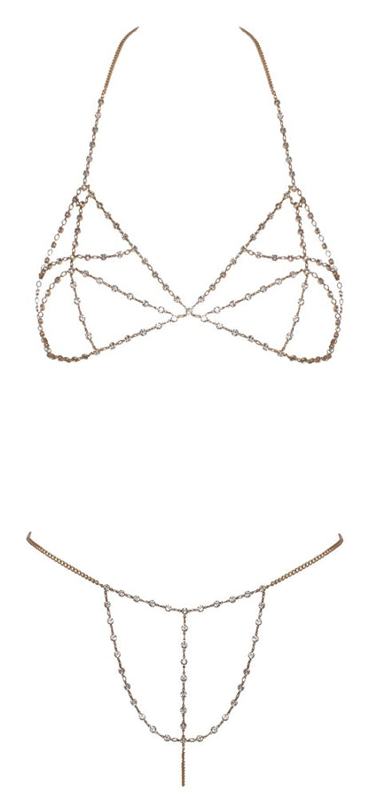 Cottelli - BH Set Ketten gold