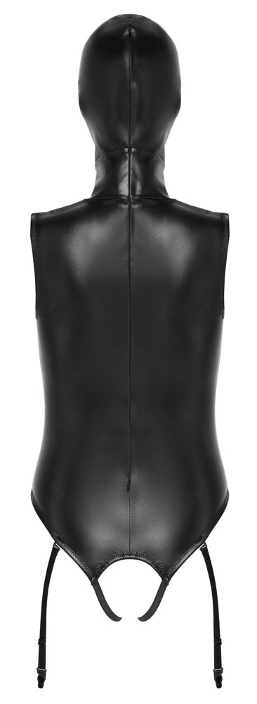Bad Kitty - Ouvert-Straps-Body mit Kopfmaske