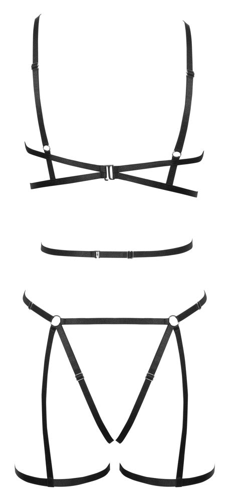 Cottelli - Brust- und Hüft-Harness im Set