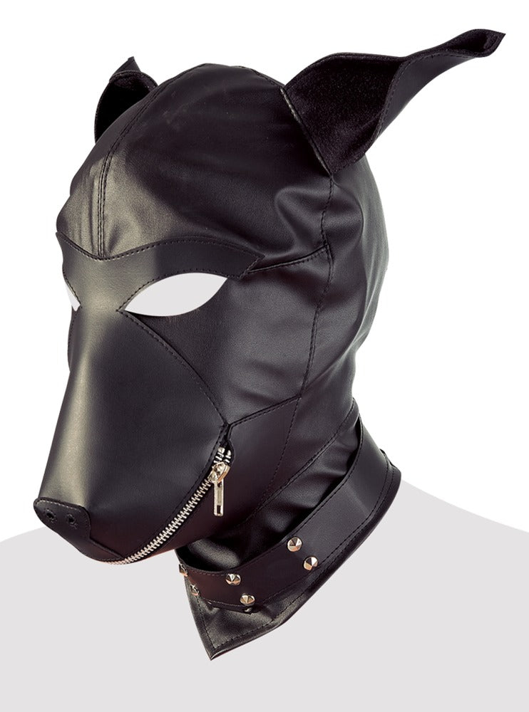 fetish Collection - Hundemaske aus Lederimitat