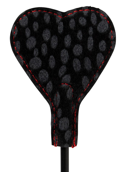 Bad Kitty - Gerte - Mini-Schlagpaddel mit Leder- & Fellseite