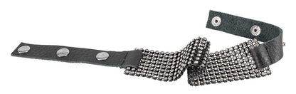 Bad Kitty - BDSM Halsband mit Strassfront
