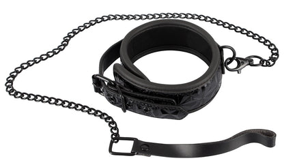 Bad Kitty - Halsfessel mit Kettenleine - Bondage-Halsband