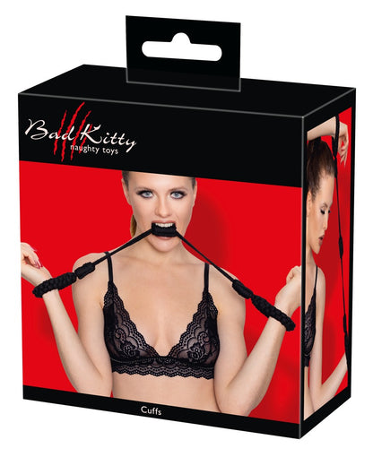Bad Kitty - Handfesseln aus Baumwolle im Shibari-Look