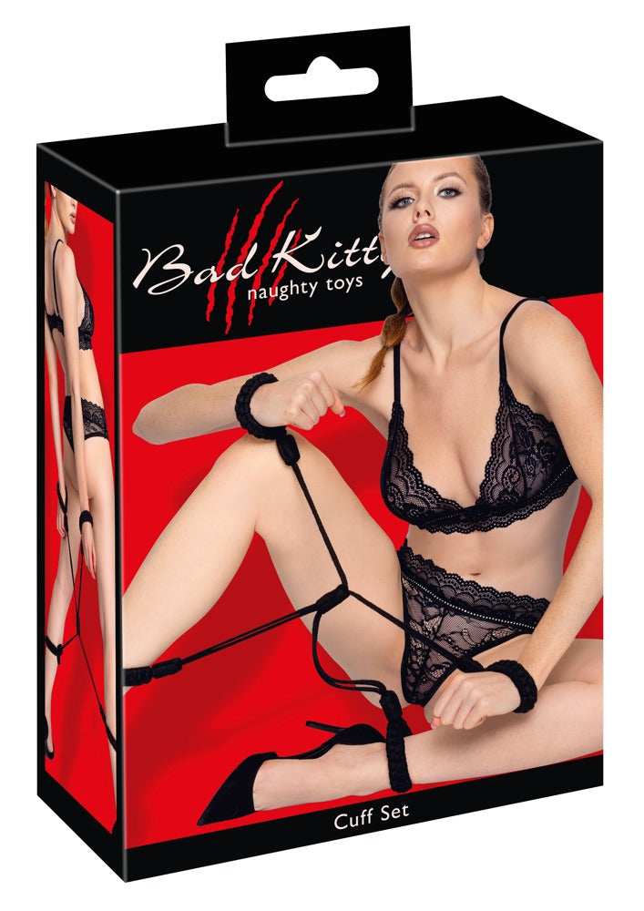 Bad Kitty - Bondage-Fesselset aus Baumwolle im Shibari-Look