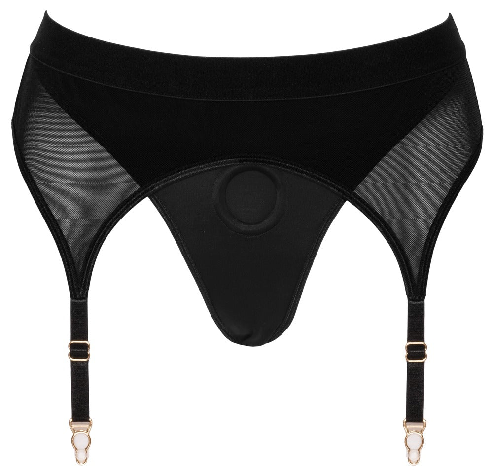 Bad Kitty - Strap-on-Riostring - Mikrofaserstring mit integriertem Haltering