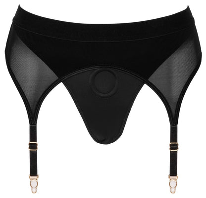 Bad Kitty - Strap-on-Riostring - Mikrofaserstring mit integriertem Haltering