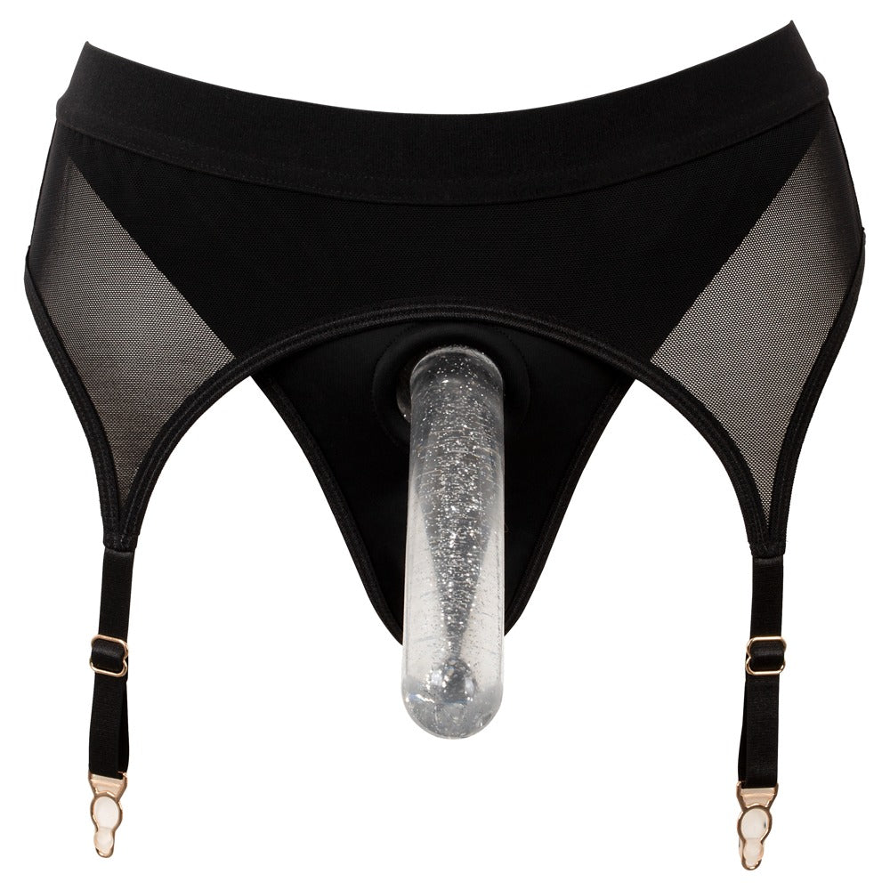 Bad Kitty - Strap-on-Riostring - Mikrofaserstring mit integriertem Haltering