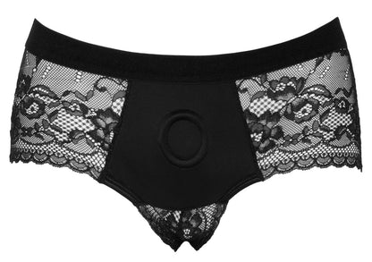 Bad Kitty - Panty O-Ring - elastische Spitzenpanty
