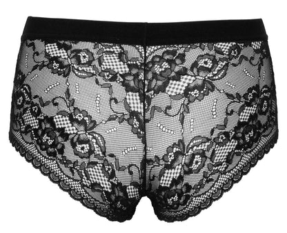 Bad Kitty - Panty O-Ring - elastische Spitzenpanty