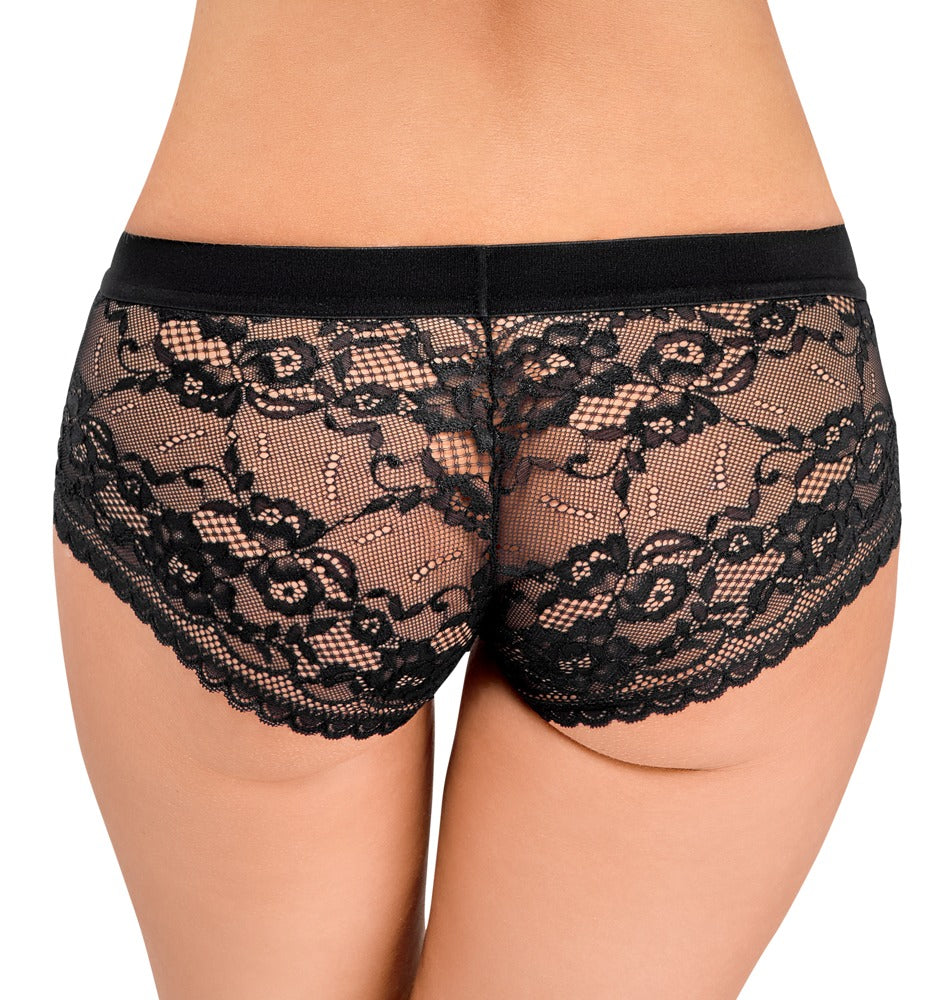 Bad Kitty - Panty O-Ring - elastische Spitzenpanty