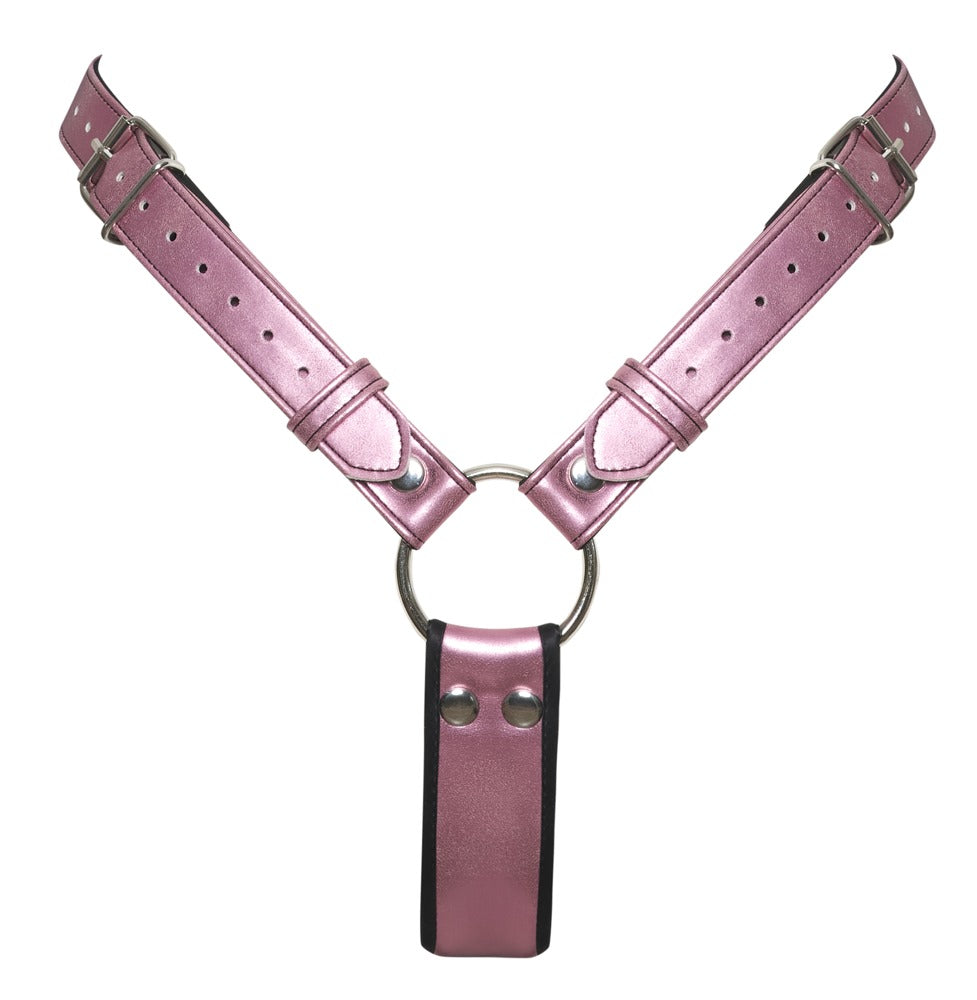 Bad Kitty - Strap-on-String - glänzender Umschnallstring