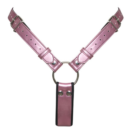 Bad Kitty - Strap-on-String - glänzender Umschnallstring