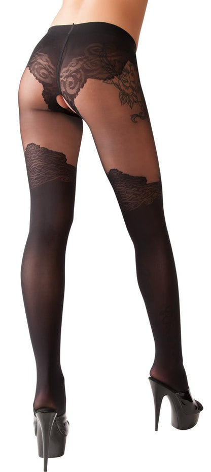 Cottelli - Strumpfhose offen