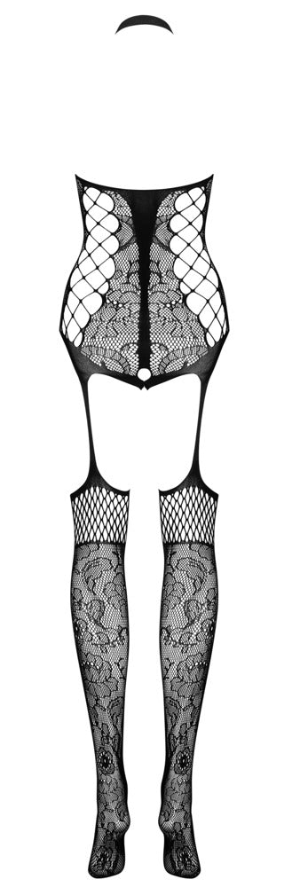 Obsessive - Neckholder-Catsuit ouvert