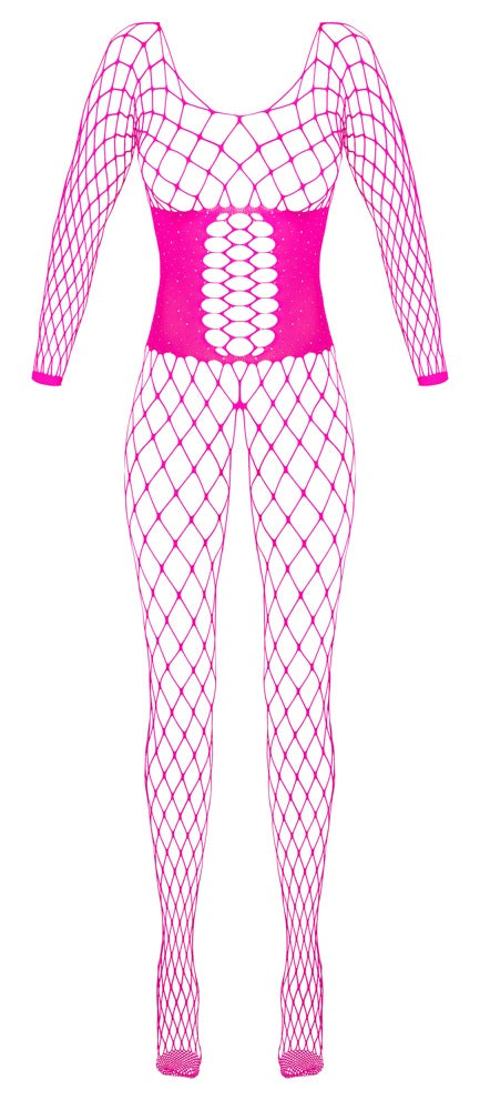 Cottelli - Catsuit pink Fantasy