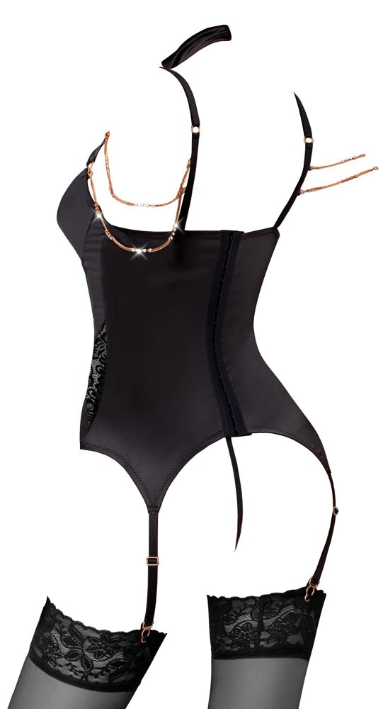 Abierta Fina - Strapshemd und String ouvert