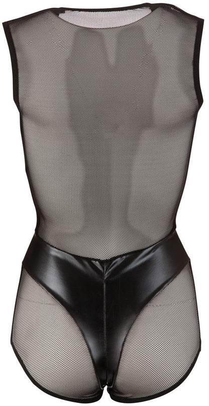 Cottelli - Body im trendigen Material-Mix