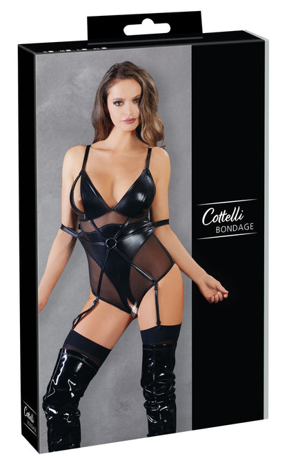 Cottelli - Straps-Body mit Armfesseln
