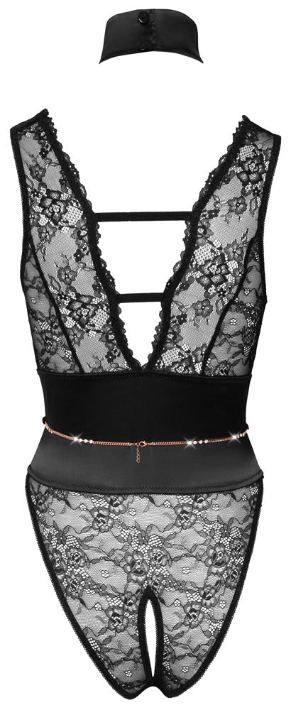 Abierta Fina - Body Strass