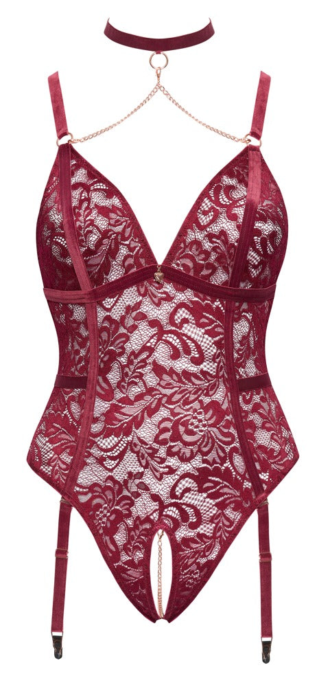 Plus Size Body Ouvert von Cottelli Curves