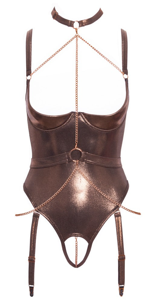 Abierta Fina - Hebebody brownish