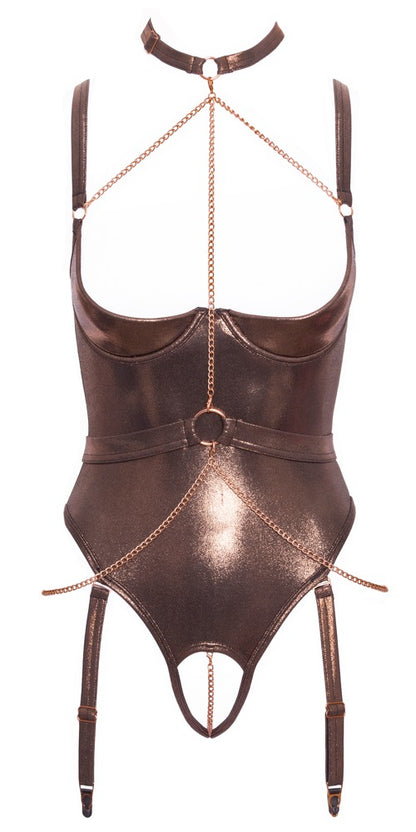 Abierta Fina - Hebebody brownish