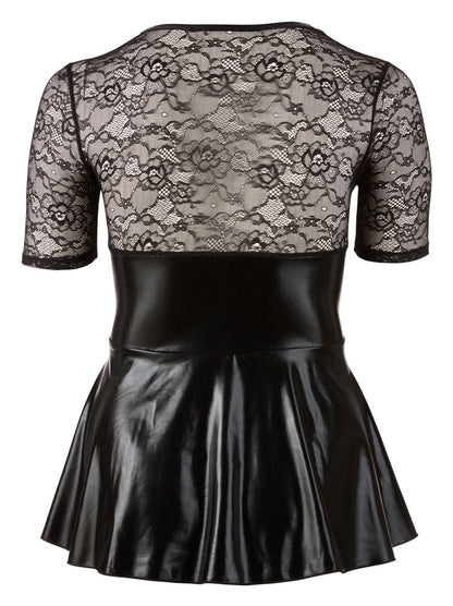 Cottelli - Kleid schwarz/rot