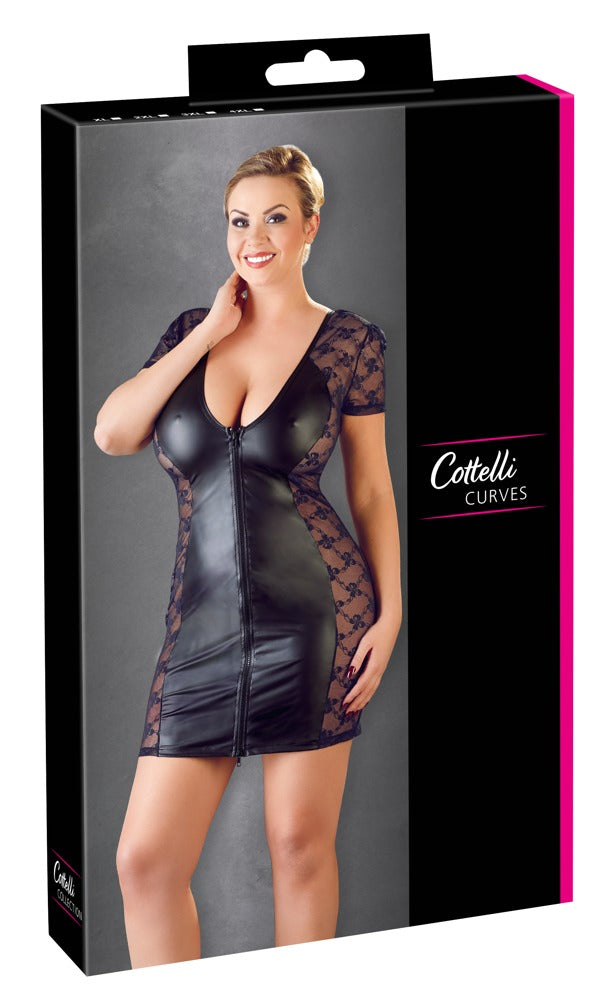 Cottelli - Kleid 2 Wege Zip