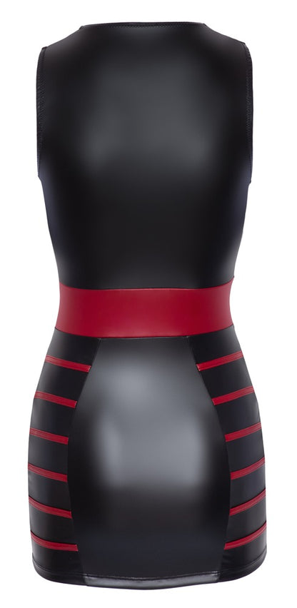 Cottelli - Kleid schwarz/rot