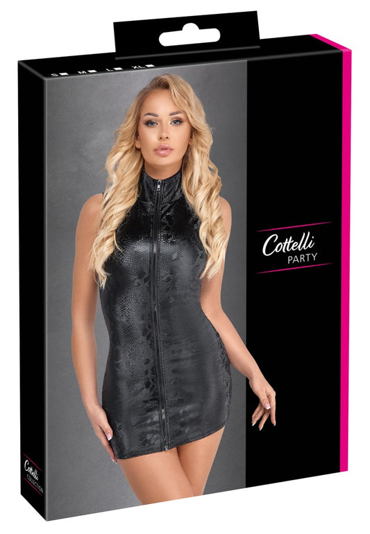 Cottelli - Kleid Snake Zip
