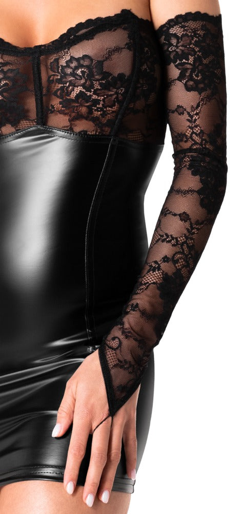 Noir - Noir Kleid Stulpen