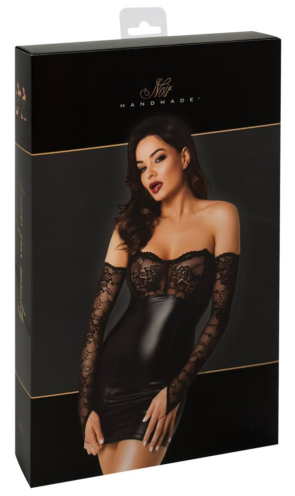 Noir - Noir Kleid Stulpen