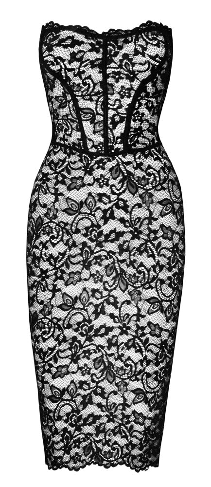 Noir - Noir Kleid Spitze